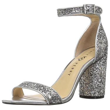 Imagem de Katy Perry Sandália feminina de salto The Clara, Prata, 5.5 M Medium US
