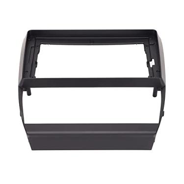Imagem de Tampa do painel de navegação GPS, moldura do painel de navegação à prova de poeira Colorfast resistente ao desgaste anti-riscos forte para acessórios interiores do carro