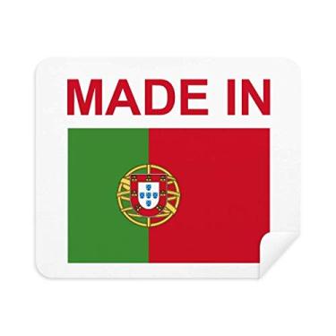 Imagem de Feito em Portugal Country Love Phone Screen Cleaner Glasses Cleaning Cloth 2 peças de tecido de camurça