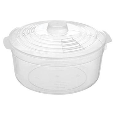 Imagem de Panela Multiuso C/Tampa Para Fazer Arroz no Microondas 2,5L