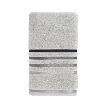 Imagem de Toalha Banho Lumina Karsten 70X140Cm Cinza Claro Algodão
