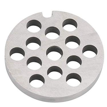 Imagem de com furo para acessório de cozinha,Lâminas de discos de chapa de moedor de carne de aço inoxidável, para acessório de misturador e picador, opcional (3 mm, 5 mm, 8 mm, 10 mm)(8mm)