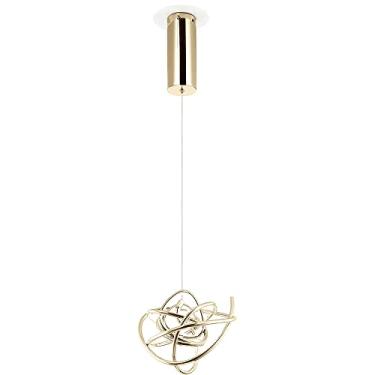 Imagem de Pendente Ninho Bella Iluminação Ninho Rose Gold 23 Cm