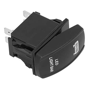 Imagem de Interruptor basculante, proteção abrangente alternância de 5 pinos à prova d'água para barcos CC 12V-24V 2 peças pré-fiação para veículos marítimos para caminhões para carros (modelos LEDs)