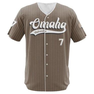 Imagem de Camisa Jersey Omaha Mavericks Baseball Beisebol - Winn Fashion