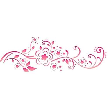 Imagem de Stencil de Acetato para Pintura OPA 10 x 30 cm - 1460 Arabesco Floral