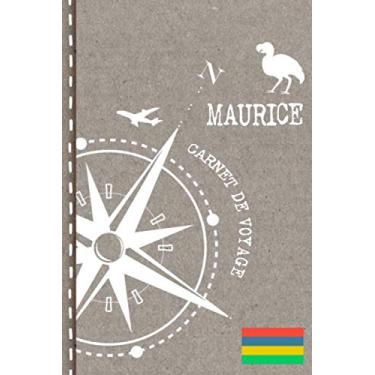 Imagem de Maurice Carnet de Voyage: Cahier de Voyageurs Dot Grid Pointillé A5 - Dotted Journal de bord pour Ecrir. Livre pour l'écriture, dessiner. Souvenirs d'activités vacances - Notebook á points