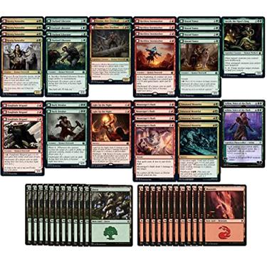 Imagem de Elite Gruul Lobisomem Deck - Vermelho Verde - Muito Poderoso - Legal Moderno - Personalizado - Magic The Gathering - MTG - 60 Cartas!