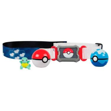 Imagem de Cinto Pokémon Clip N Carry Belt Com Boneco E 2 Poké Bolas  Tomy