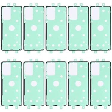 Imagem de HUANGYUNCHAO Acessórios telefônicos Para o Samsung Galaxy A72 SM-A725 10PCS Back Cober Substituição do telefone celular