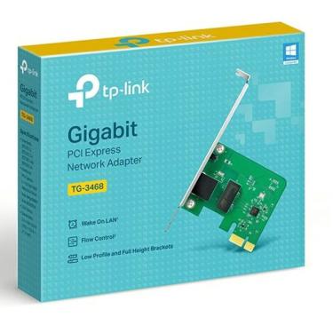 Imagem de Placa rede 10/100/1000 pci express tg-3468, tp-link tp-link