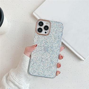 Imagem de Para iPhone 14 13 12 11 Pro Max Mini X XS XR 7 8 14 Plus cases brilho deslumbrante capa de telefone translúcida, D, para iphone 12 pro