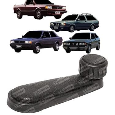 Imagem de Manivela Vidro Plastica Cinza Gol G1 Kombi Fusca Brasilia Delivery Passat Santana Titan Tractor Voyage Worker Serve Ld Le