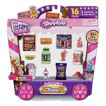 Imagem de Shopkins Real Littles Collector's Pack | 8 Plus 8 Real Branded Mini Packs (16 Total Pieces). Style May Vary.
