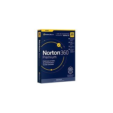 Imagem de Norton Antivírus 360 Premium 10 dispositivos, Licença 12 meses, NortonLifeLock  - CX 1 UN