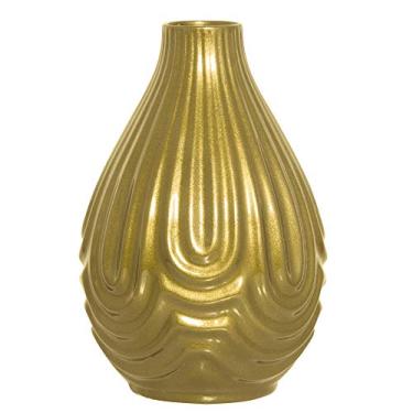 Imagem de Vaso Vibrações Grande Ceramicas Pegorin Bronze Grande