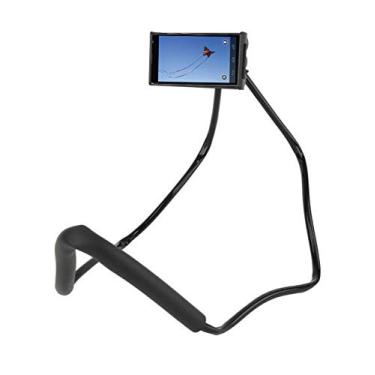 Imagem de Suporte para Smartphone e Tablet Vivitar com rotação 360° e alça de pescoço flexível e ajustável - Preto