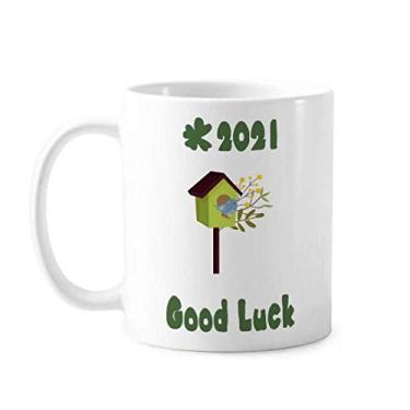 Imagem de Porta-pássaros Bule Flower Art Deco Presente Fashion Good Luck 2021 Caneca Cerâmica Café Porcelana