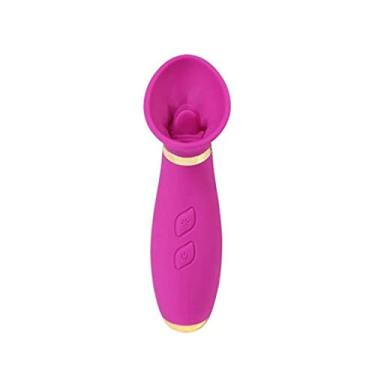 Imagem de Vibrador 10 Velocidades Massagem Sugando Clitóris Língua Poderoso Realista Produtos Eróticos Zatla Shop