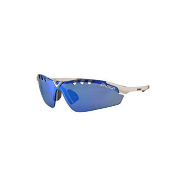 Imagem de Óculos de Sol Eassun X-Light Sport -Branco com Lente Azul Claro Revo