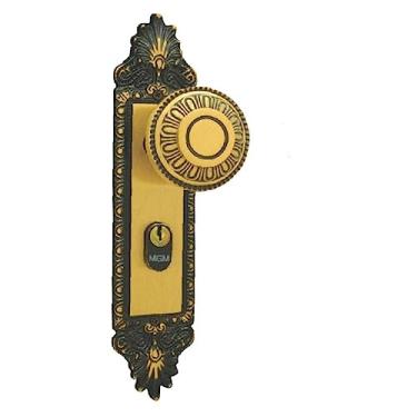 Imagem de Fechadura Para Area Externa Espelho Aço 40mm Mgm Colonial