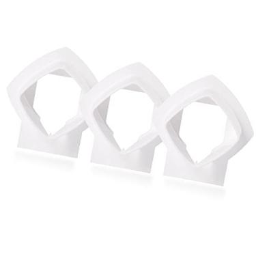 Imagem de CIADAZ Suporte de suporte de montagem na parede para o sistema de malha Wi-Fi Whole Home Linksys Velop, White 3 Pack