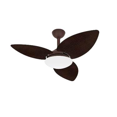 Imagem de Ventilador Teto Winds Potente Quarto 3 Pás Palha Ventax 220V