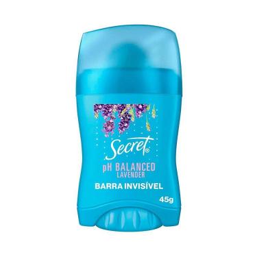 Imagem de Desodorante Anitranspirante Stick Secret Clear Barra Lavender 45g