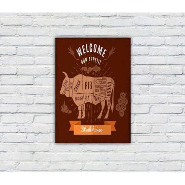 Imagem de Placa Decorativa MDF Cantinho do Churrasco 26