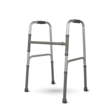 Imagem de Andador Alumínio com Barra Fixo Móvel e Dobrável D10 Pop Dellamed