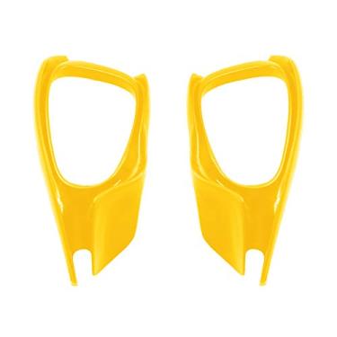 Imagem de Mryok Persianas laterais personalizadas para óculos de sol Oakley Juliet X Metal - Opções, Amarelo, One Size