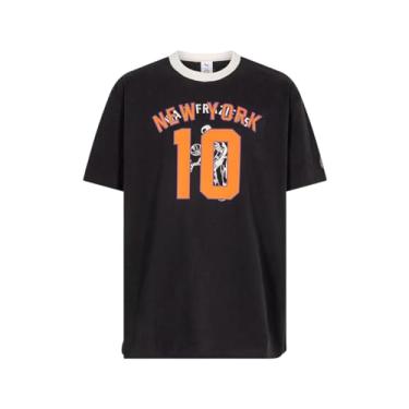 Imagem de PUMA Camiseta masculina Rhuigi X Graphic gola redonda manga curta atlética casual - preto - tamanho G