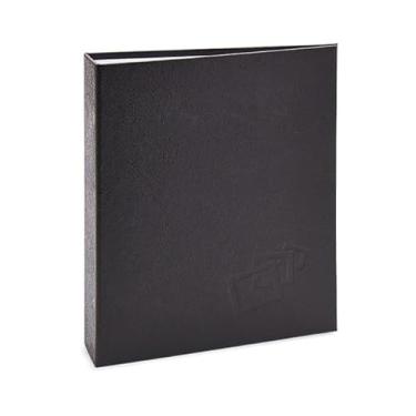 Imagem de Álbum de fotos Ical, encadernação tradicional, para 40 fotos 20x30cm - envelope plástico transparente - linha Cores - modelo preto texturizado - 164