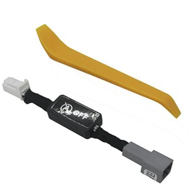 Imagem de Sistema de desligamento automático do motor, cancelador/eliminador, cabo de dispositivo apagar/desativar/cancelar função Start Stop A Off Compatível com Nissan Rogue 2ª geração 17-20 e Rogue Sport 1ª