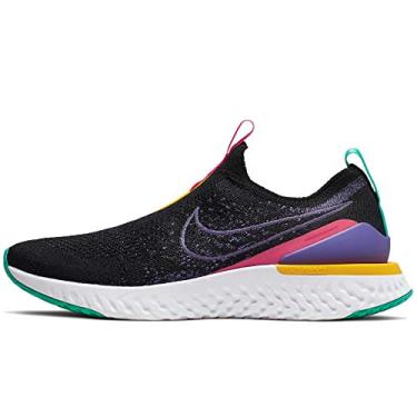 Imagem de Tênis feminino Nike W Epic Phantom React Fk Ck0819-001, Black/Psychic Purple-kinetic Green, 6 Narrow