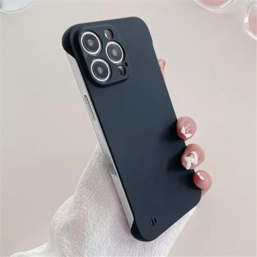 Imagem de Capa à prova de choque sem moldura de cor sólida para XIAOMI Mi 12 12T 12S 13 13T 11 14 Ultra 10 10T 11T Pro Poco F3 F4 F5 Pro capa, preta, para Poco F4