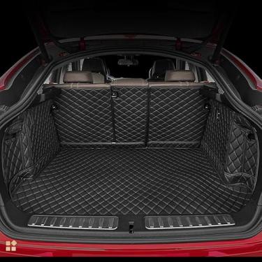 Imagem de GREATROAD Tapetes de couro personalizados para carros BYD SEAGULL/Dolphin Mini 2023 proteção contra todas as condições climáticas(fully carga -PRETO-PRETO)