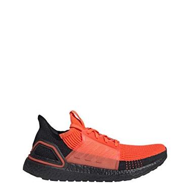 Imagem de Tênis de corrida masculino Adidas Ultraboost 19 M, Solar vermelho/núcleo preto/vermelho solar, 8.5