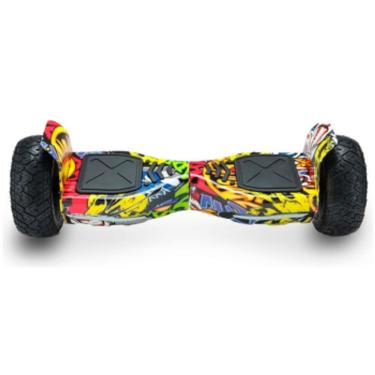 Imagem de Hoverboard Skate Elétrico 8.5 Polegadas Offroad Hip Hop Led Bluetooth Brinovar