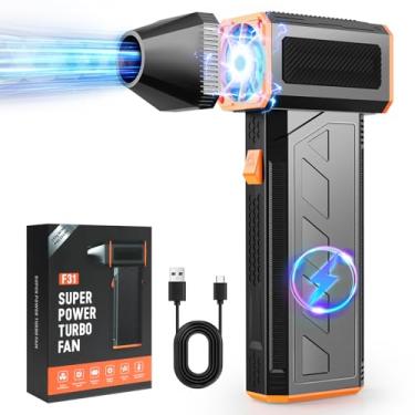 Imagem de Beloving Espanador de ar comprimido, limpador de ar sem fio para PC, soprador de ar elétrico de 120.000 RPM reutilizável para limpeza doméstica, laptop, teclado, eletrônicos