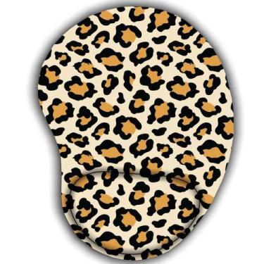 Imagem de Mouse pad estampas pele de animais com apoio ergonomico - JDM