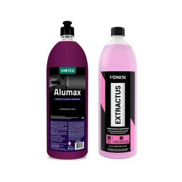 Imagem de Kit Limpa Baú Motor Chassi Desengraxante Vonixx e Extractus Limpador C