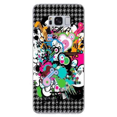 Imagem de Capa Adesivo Skin022 Verso Para Samsung Galaxy S8 Plus - KawaSkin