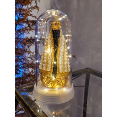 Imagem de Luminária Nossa Senhora Aparecida Padroeira Do Brasil com Redoma Led B