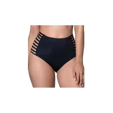 Imagem de Biquíni Calcinha Cintura Alta Com Tiras Gladiadora Avulso Tam. G - J&D