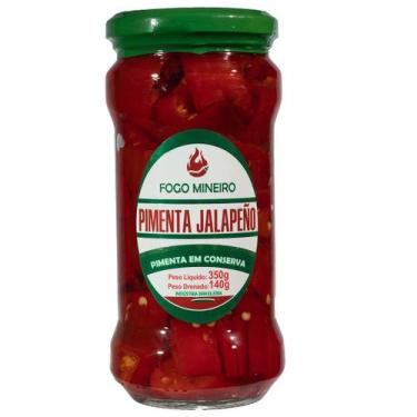 Imagem de Pimenta Jalapeño Em Rodelas 350g Fogo Mineiro - Fogo Mineiro 