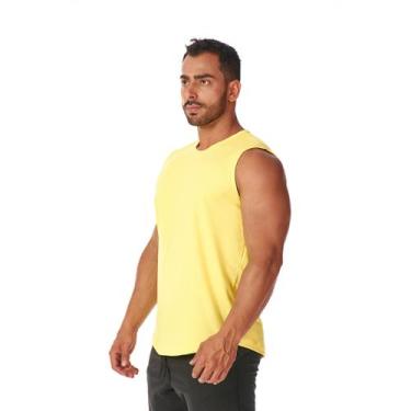 Imagem de Regata Academia Machão Tradicional Masculina Camisa Caminhada Corrida 
