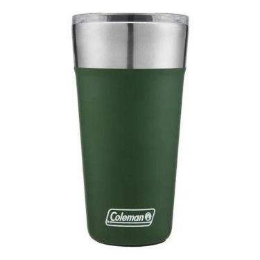 Imagem de Copo Termico Inox 600ml 17cm - 15 Horas Gelado - Coleman, Verde
