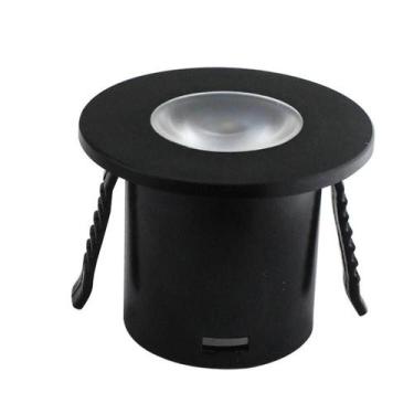 Imagem de Mini Spot Embutido para Móveis 1W Bivolt Branco Quente 3000k - Embu Le