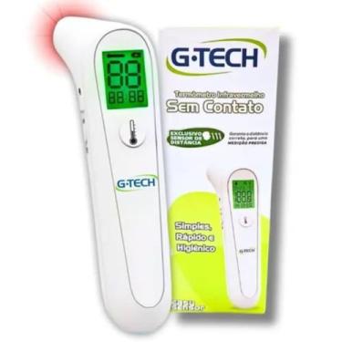 Imagem de Termômetro Infravermelho Digital Sem Contato Visor COLOR GLOW G-TECH